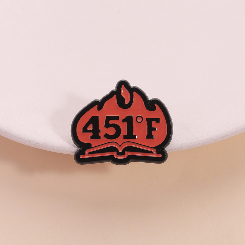 Science Buddies - Fahrenheit 451 libro esmalte Pin ciencia