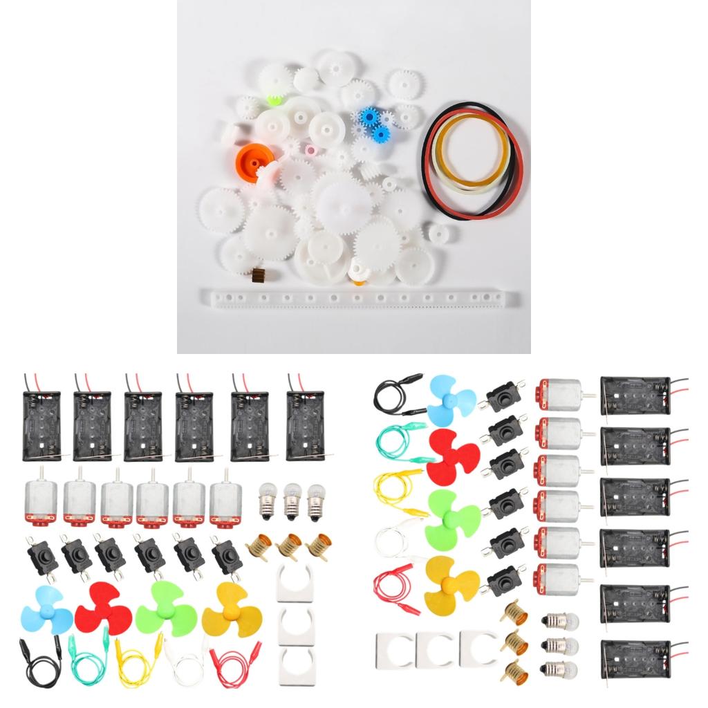 Science Project Physics - Motors Kits STEM Toy 3V-12V ensamble