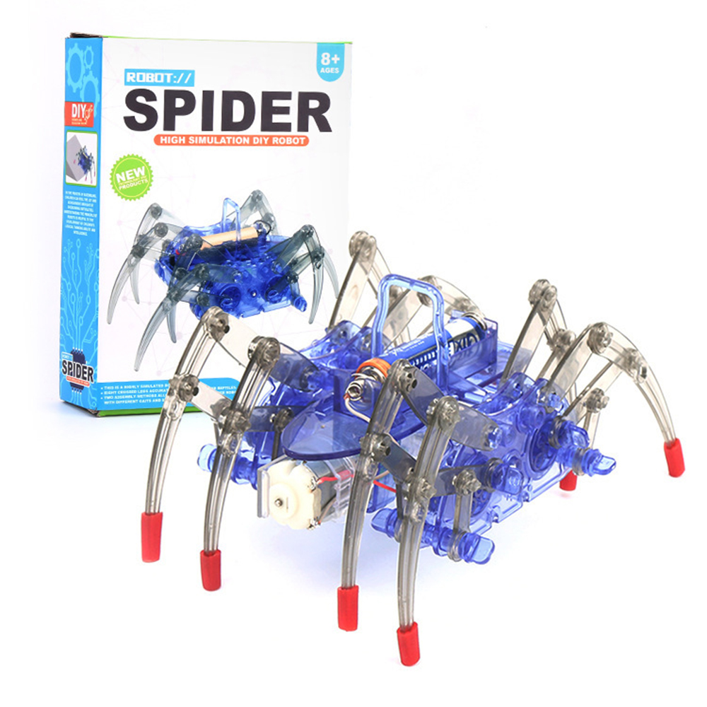 Science Project Diy - Kit de robot araña biónico eléctrico,