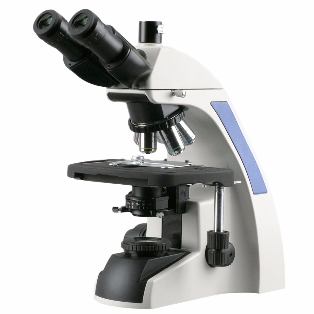 Microscope Compound 40X - Microscopio Compuesto Trinocular con Corrección de