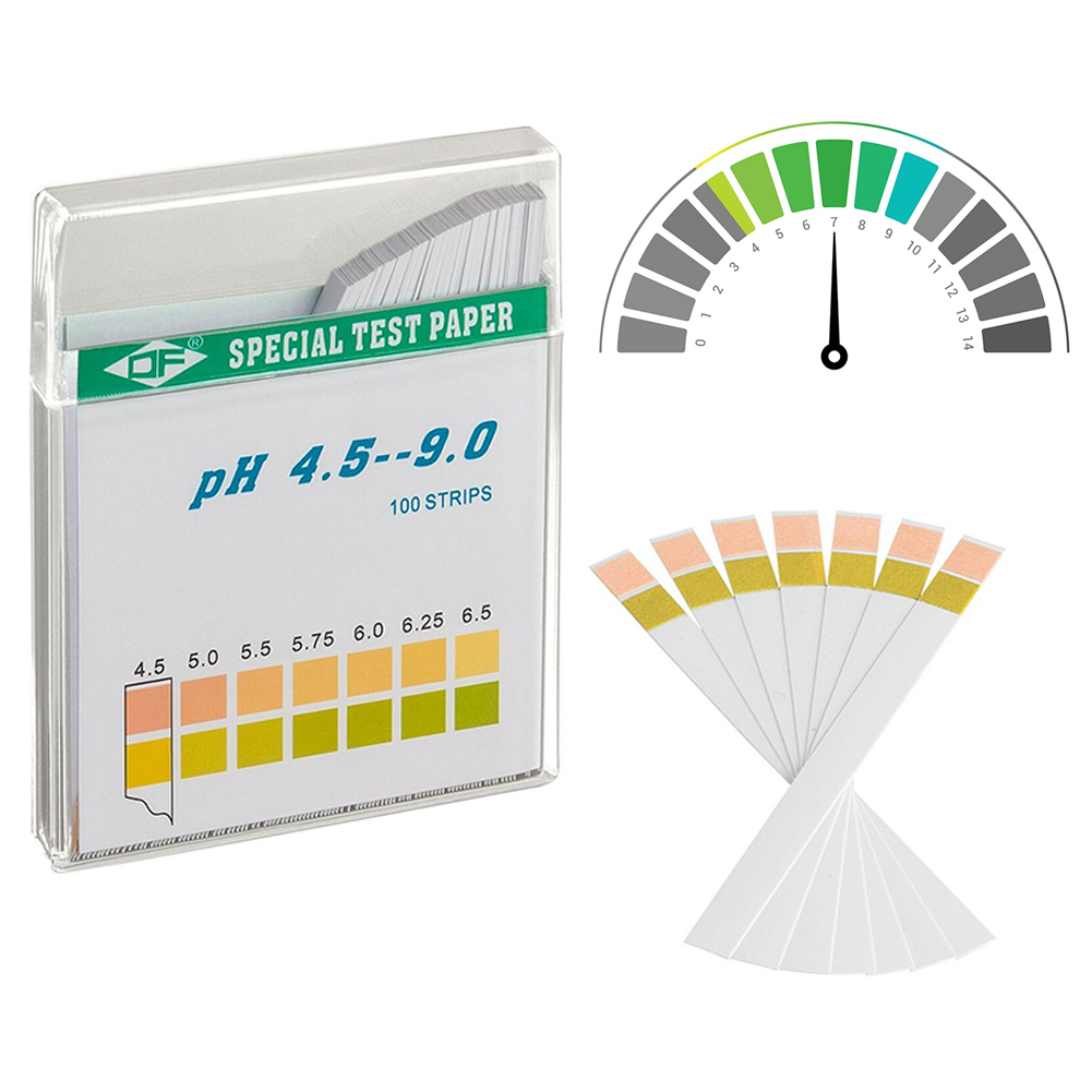 Ph Strip Test - Kit de 100 Tiras de Papel