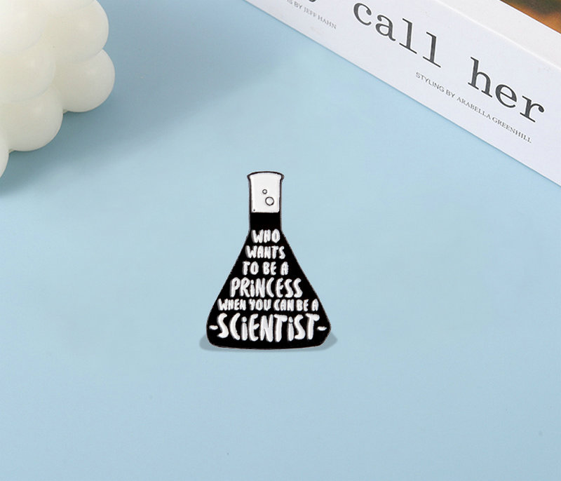 Science Buddies - Broches de experimentos de química Becher