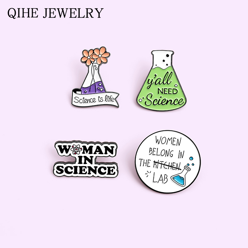 Science Buddies - Pin esmaltado de farmacéutico de química,