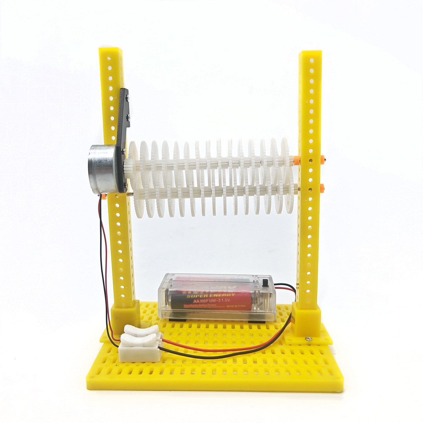 Science Project Diy - Rompecabezas de Engranajes para Niños No.