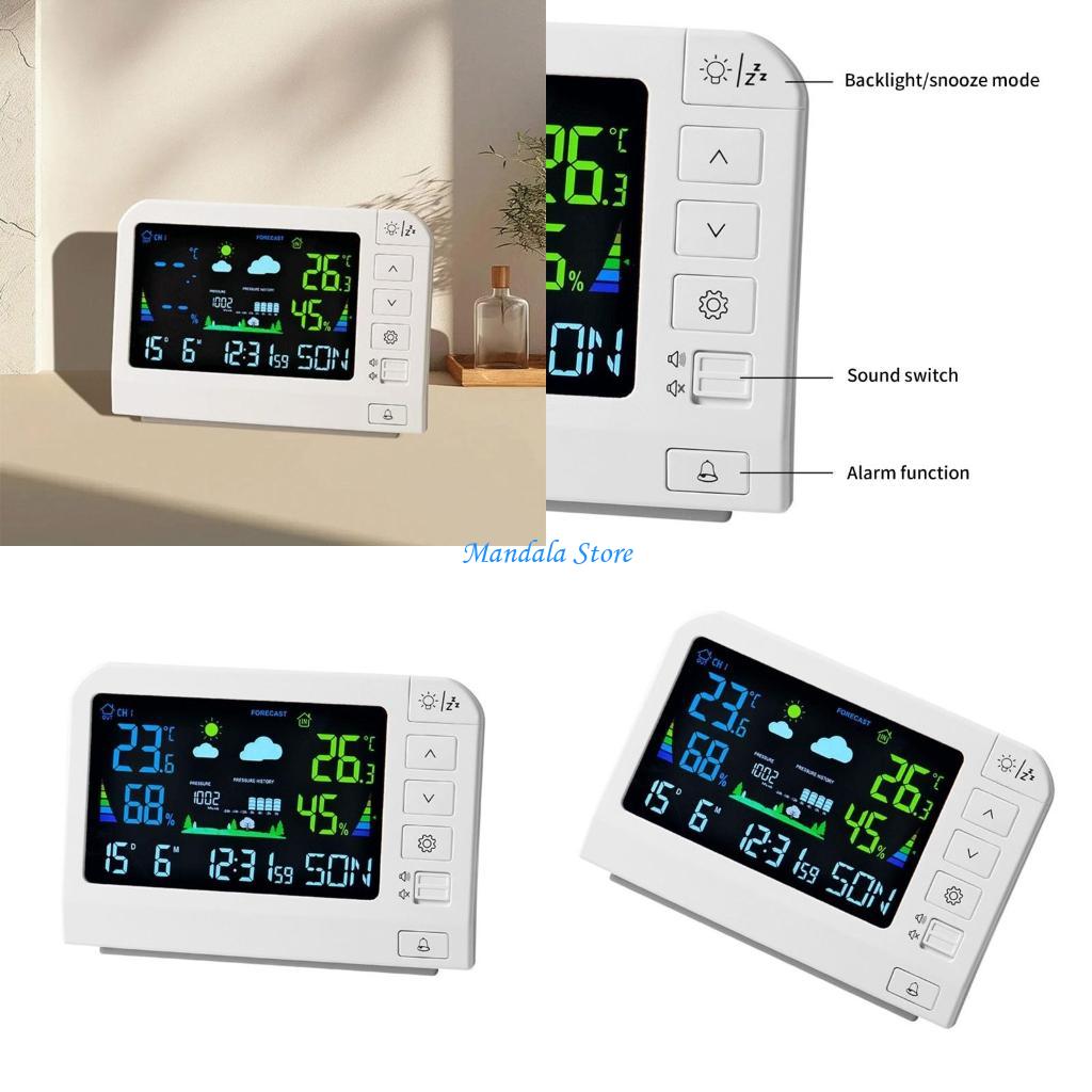 Weather Station Indoor - Estaciones meteorológicas inalámbricas para hogar U2JC