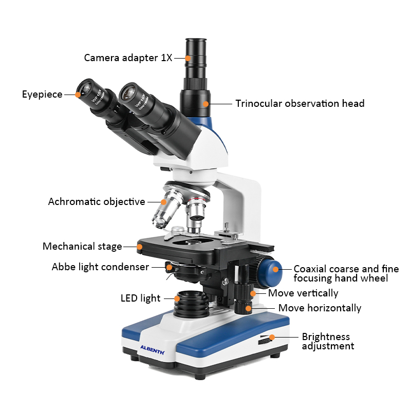 Microscopio Biológico Profesio - Microscope Compound 40X reseña y precio