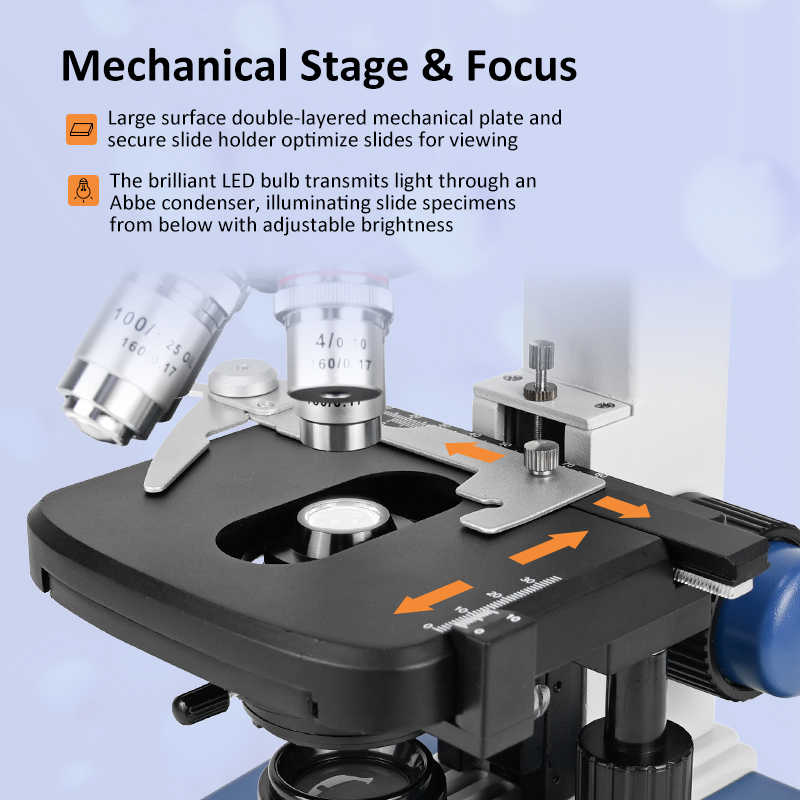 Microscopio Biológico Profesio - Microscope Compound 40X reseña y precio