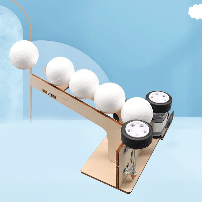 Kits de máquina lanzapelotas e - Science Project Diy reseña y precio