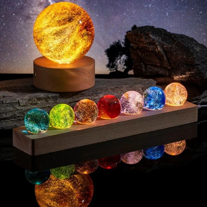 Bola de Cristal de Fantasía de - Solar System Orrery reseña y precio