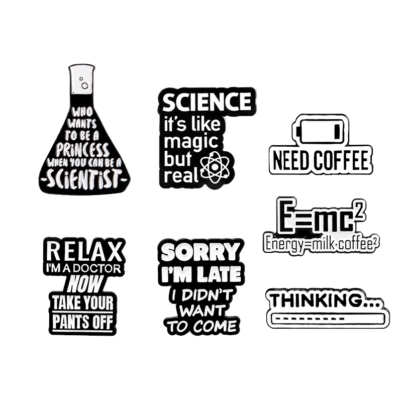 Pin esmaltado de tiempo de caf - Science Buddies reseña y precio
