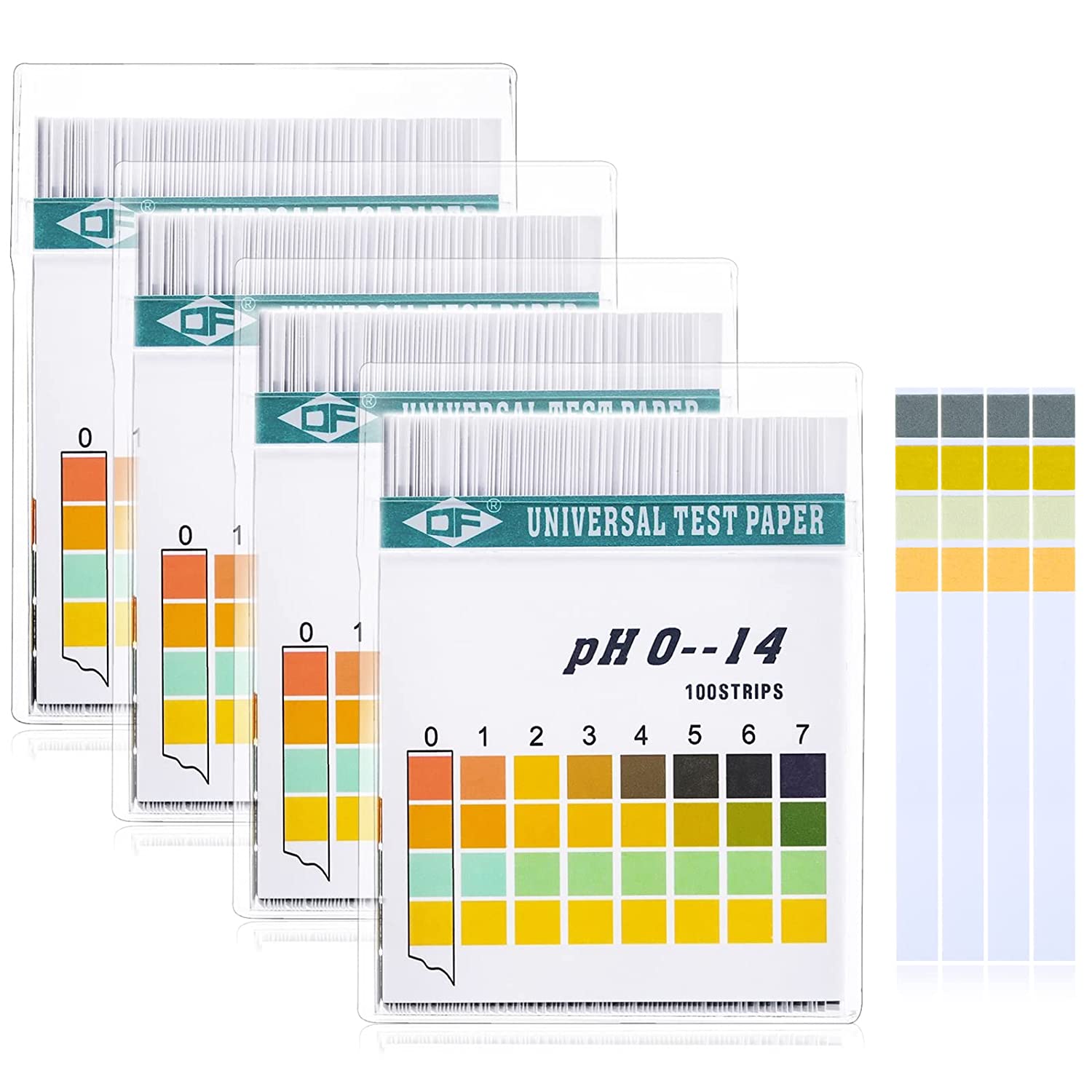 100 tiras 0-14 PH papel indica - Ph Strip Test reseña y precio