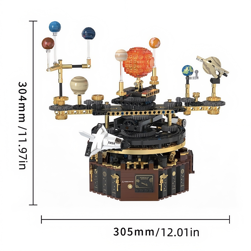 STEM-bloques de construcción d - Solar System Orrery reseña y precio