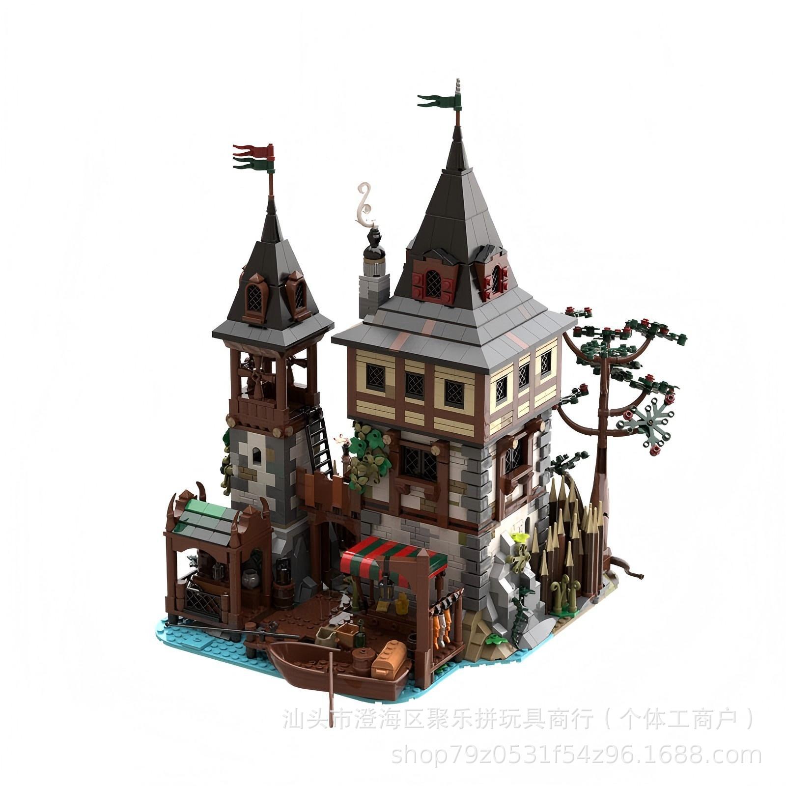 MOC Bear King Castle mosaico d - Hobby Is Science reseña y precio