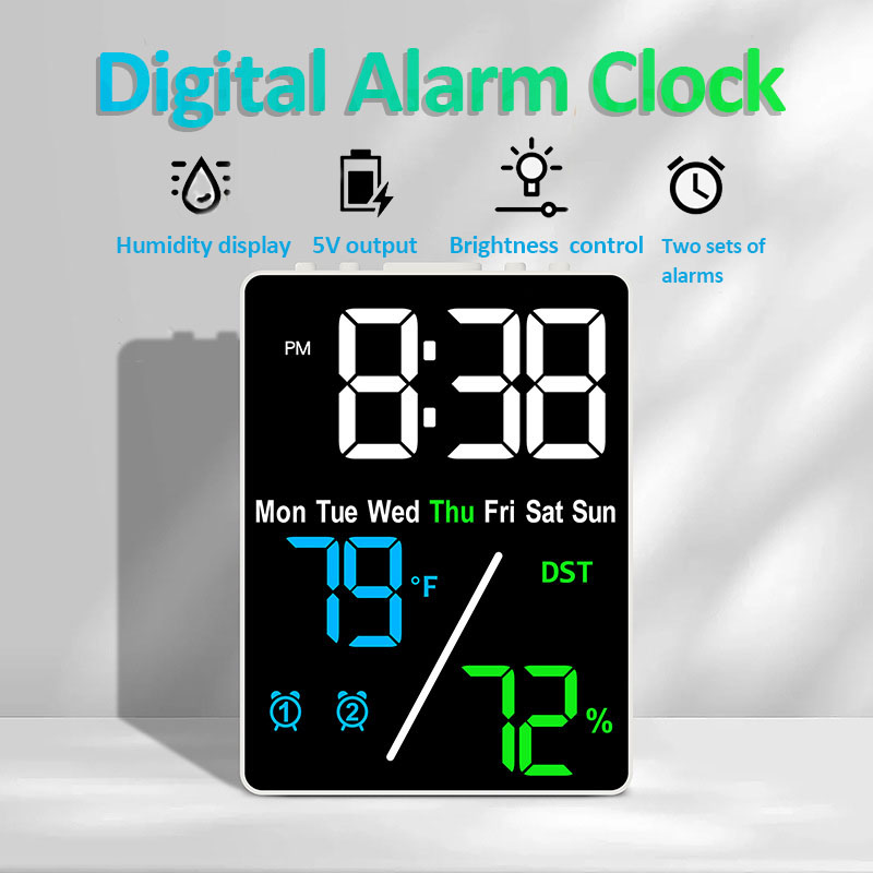 Reloj despertador Digital mult - Weather Station Indoor reseña y precio